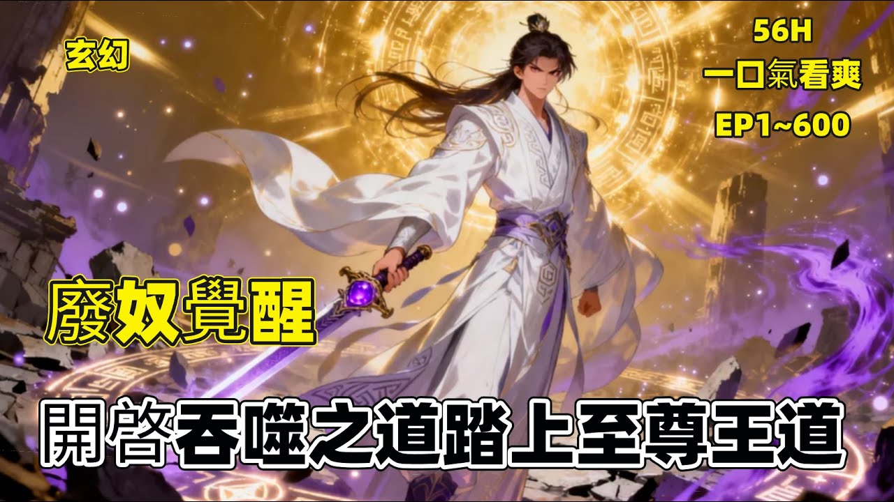 【廢奴覺醒，開啓吞噬之道踏上至尊王道】楓城王家遭葉家背叛屠滅，少主人王炎與妹妹淪爲奴才，受盡折辱。絕境之中，他意外得九幽封魔錄與九鼎太虛丹，塑金身、破境界，攜滔天恨意，誓要血洗葉家..