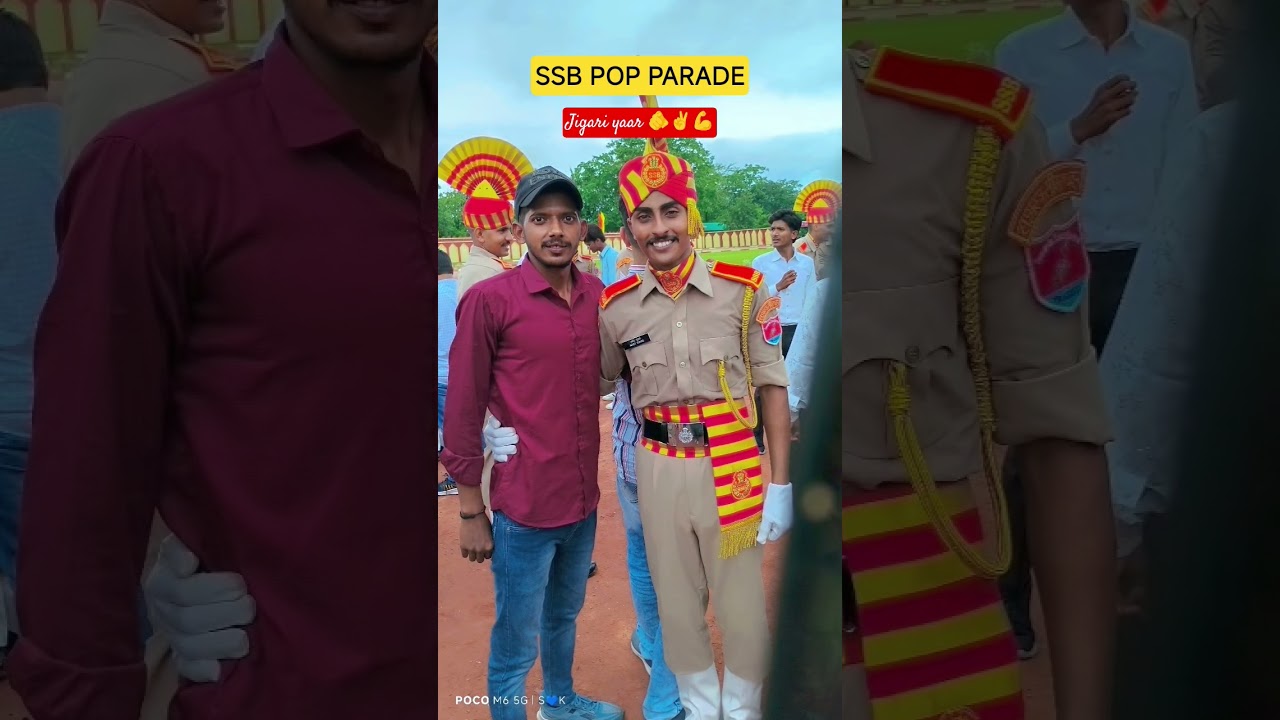 ssb HCM pop parade 2025 foji status #dream #success #motivation #foji #shorts#ssb