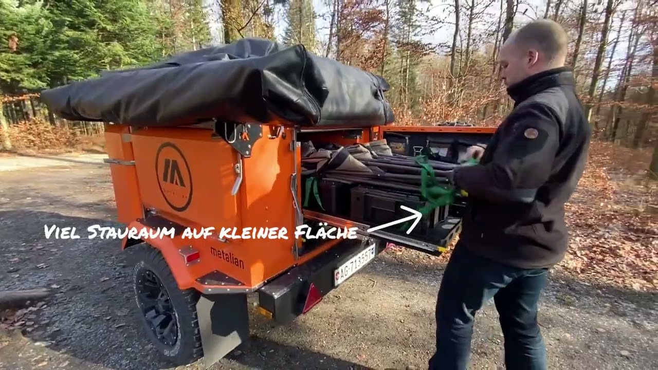 Camping Anh&auml;nger von Metalian