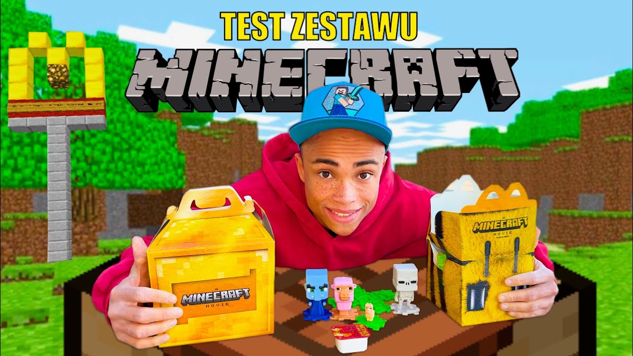 MINECRAFT ale to NOWY ZESTAW z MC DONALDS!!!