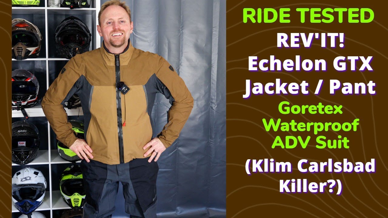 Ride Tested | REV'IT! Echelon GTX Jacket and Pants (Klim Carlsbad Killer?)
