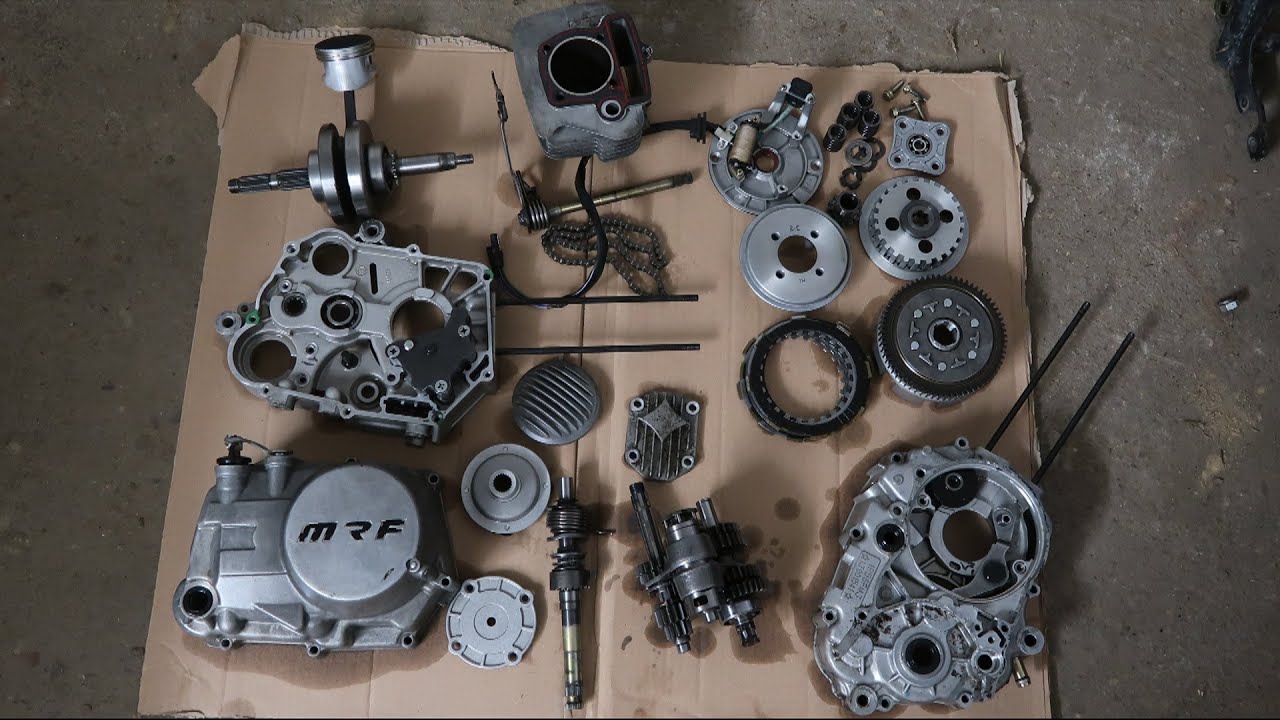 Mrf 140rc serwis silnika / Rozbieramy i myjemy silnik