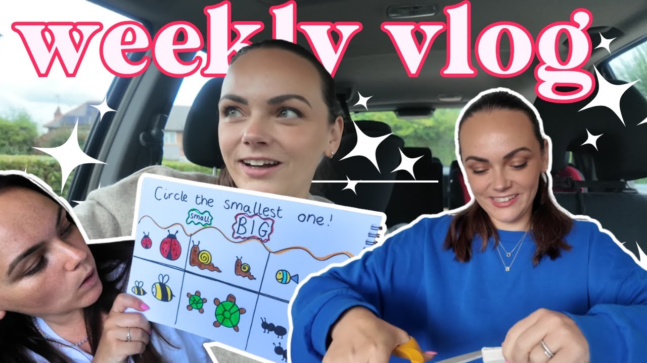 WEEKLY VLOG | learning journal ideas, DIY jeans, crafting & some exciting plans 🪄🎸