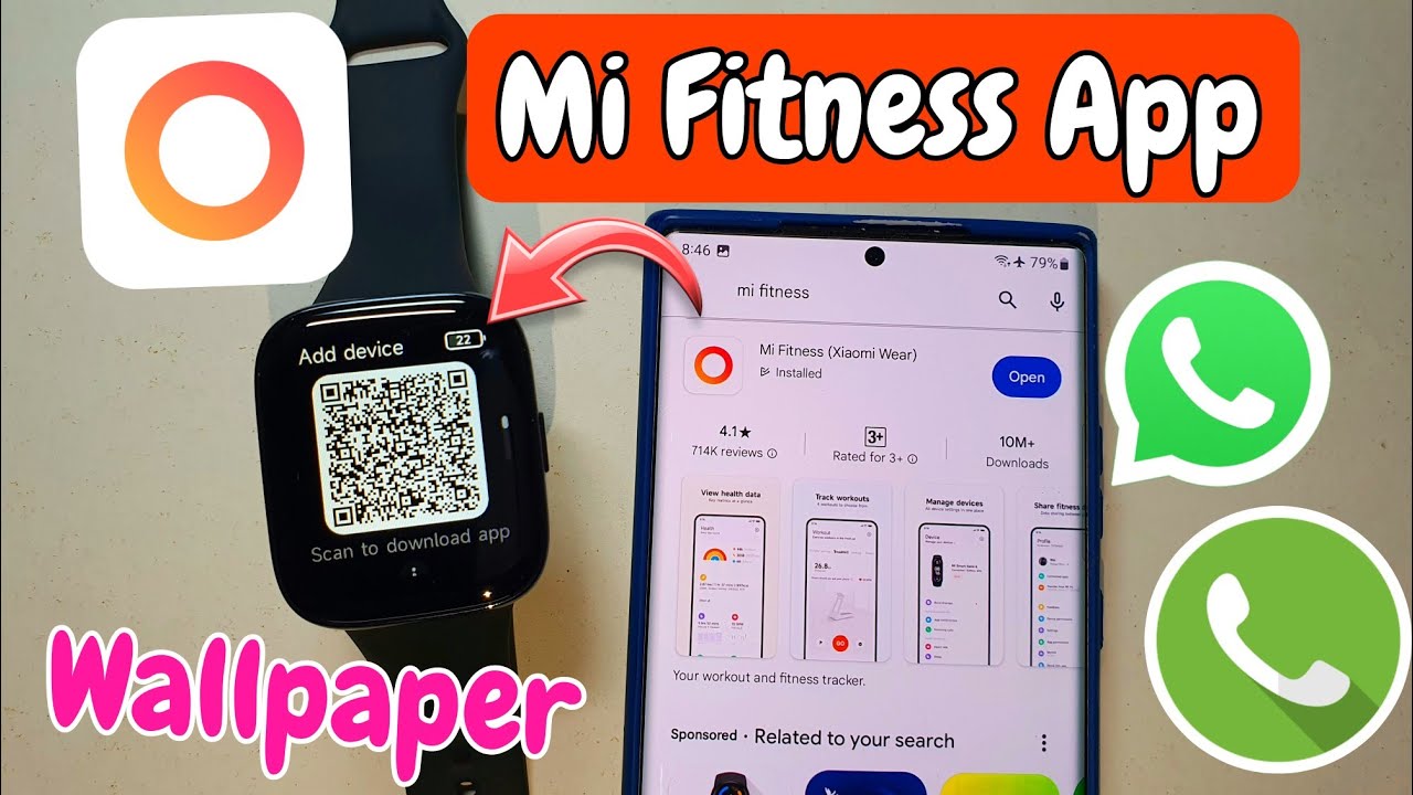 mi fitness connect to phone | mi fitness app | redmi Smartwatch Connect To Phone