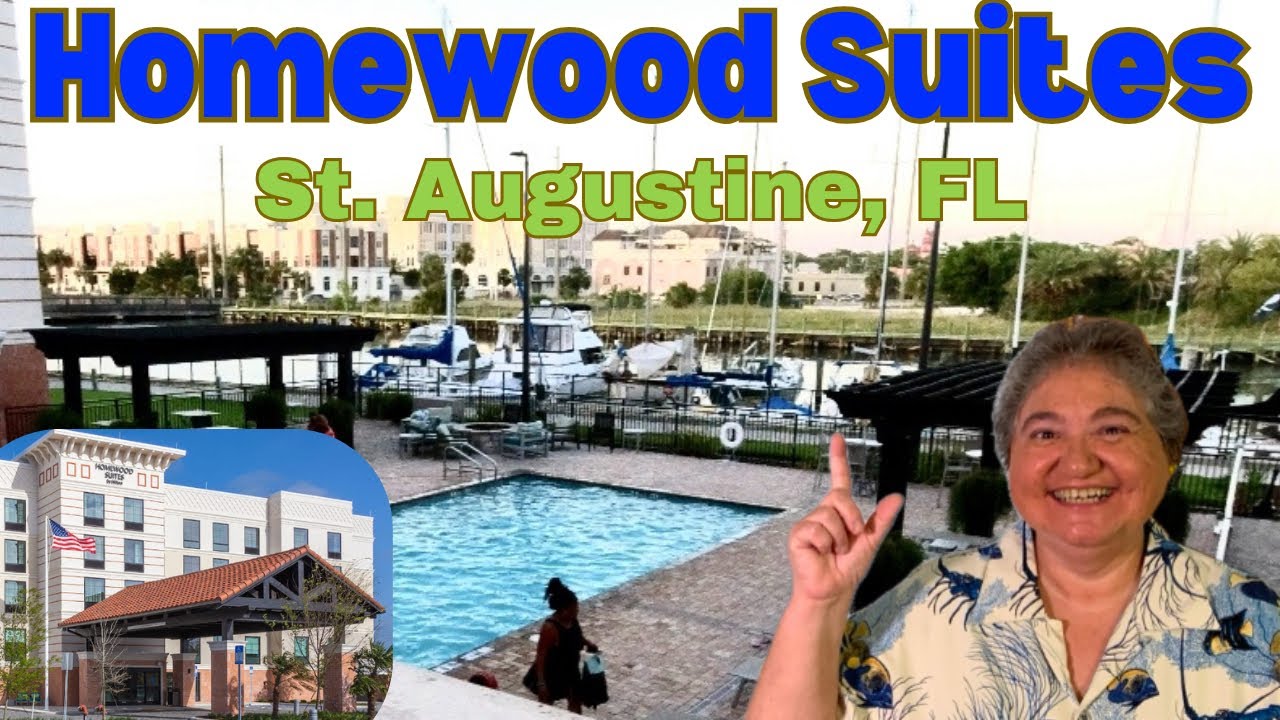 Homewood Suites by Hilton in St. Augustine, Florida With RockinRobin Roadtrips - Room, pool +