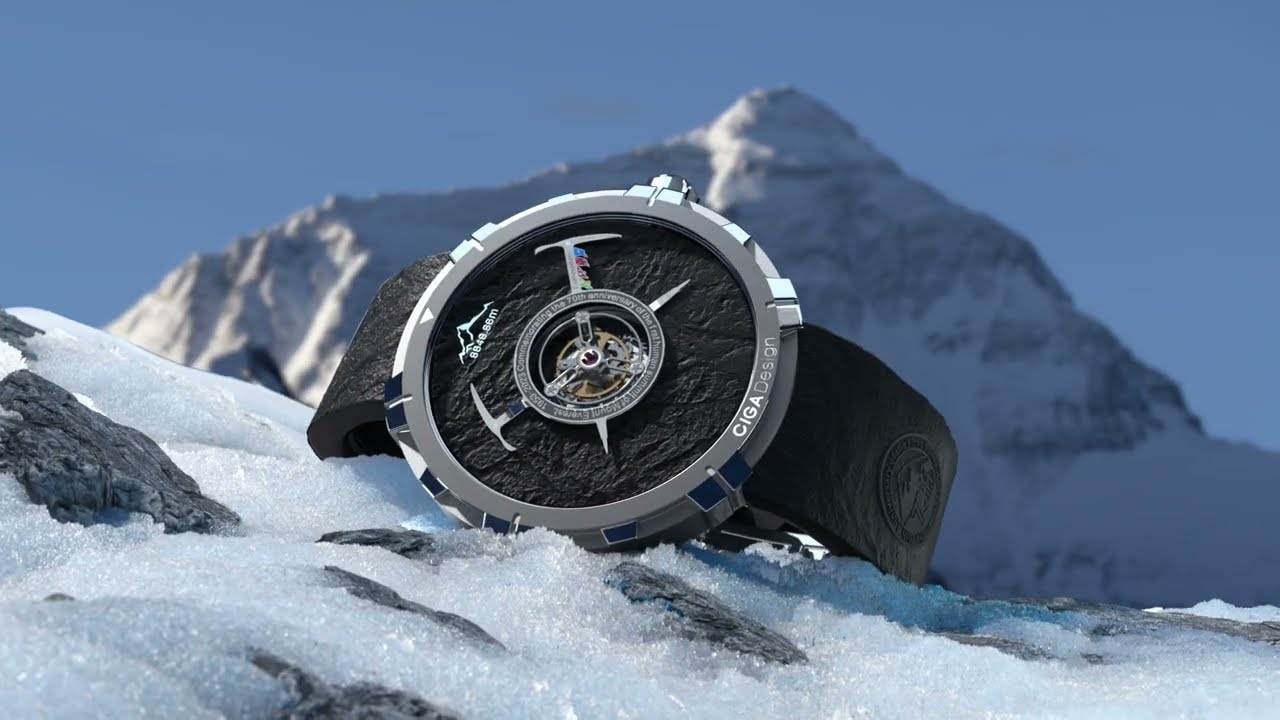 From the Peak to Your Wrist &ndash; CIGA design Central Tourbillon Mount Everest Homage Edition
