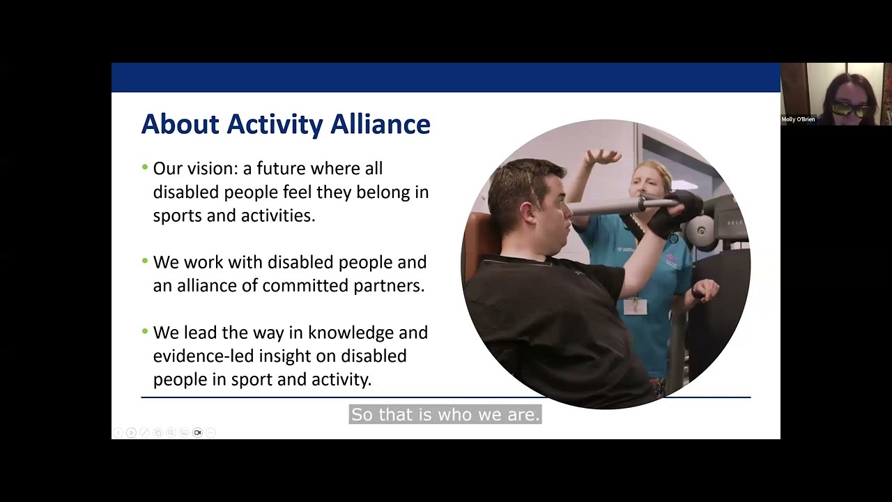 The role of healthcare professionals in supporting disabled people into physical activity
