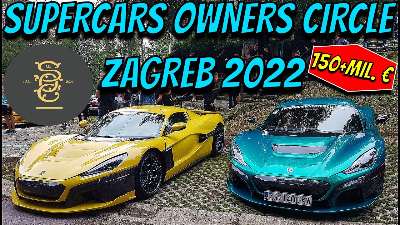 Supercars Owners Circle 2022 - Najskuplji auti na jednom mjestu Zagreb, Croatia. [Pt.2]