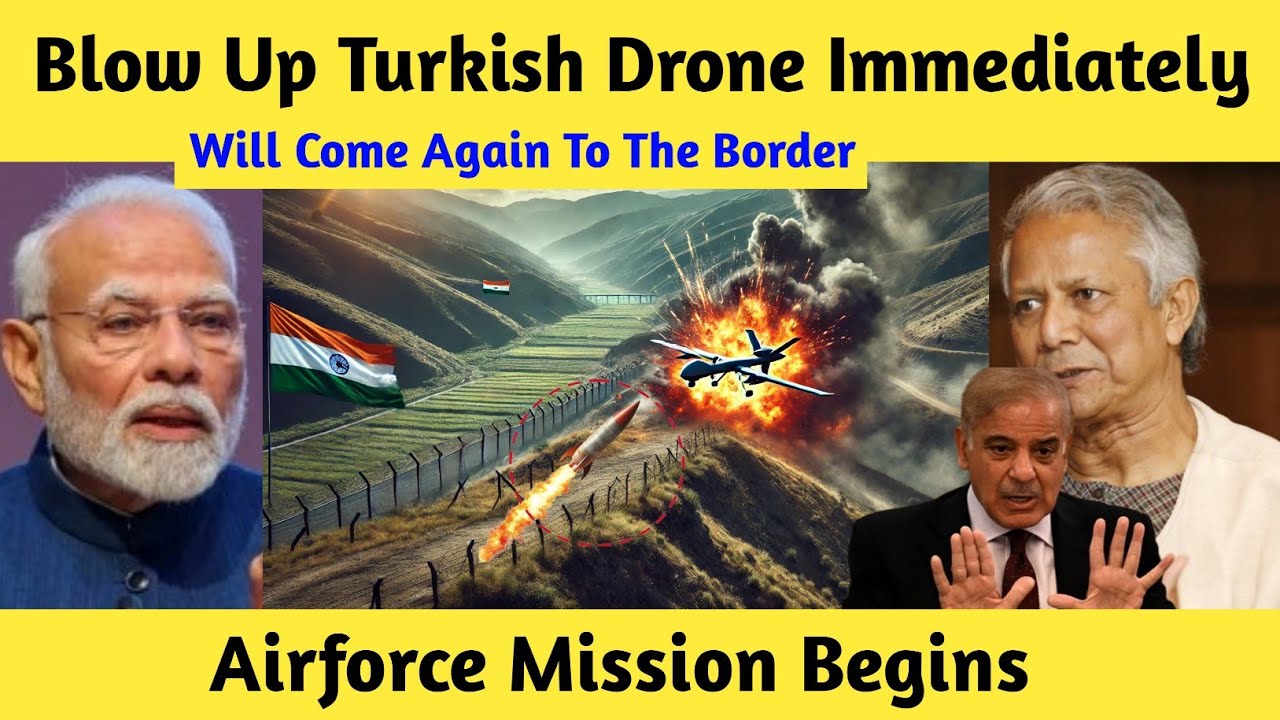 India Will Fly Drones To T&uuml;rkiye | Indian Airforce Warns Bangladesh against deploying Turkey's Drone