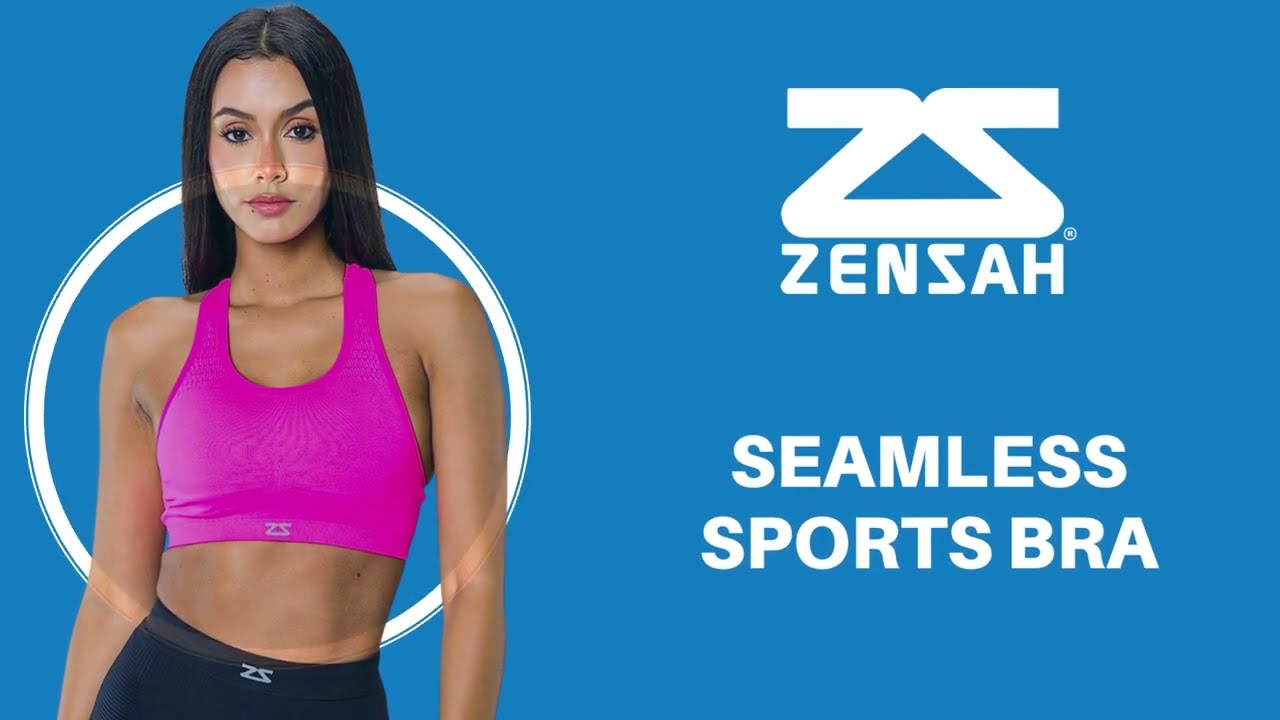About the Zensah Seamless Running Sports Bra