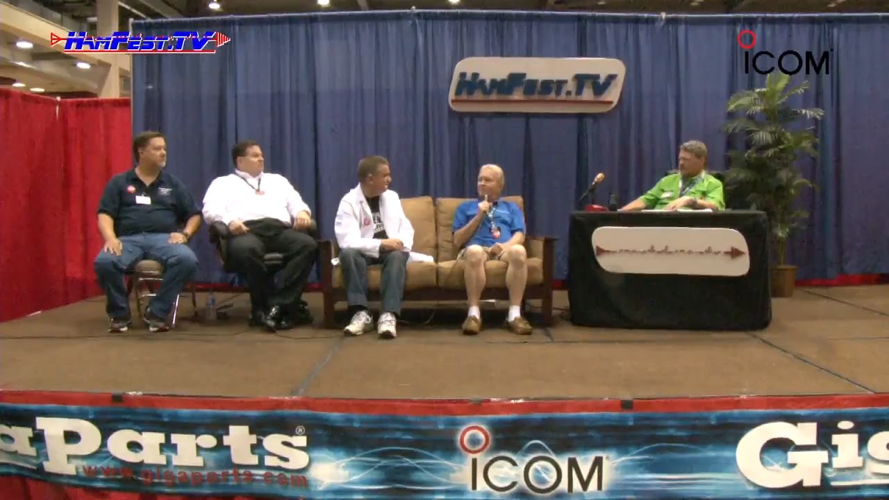 Hamfest TV - Don Wilbanks interviews George Thomas, Peter Barrett, Ray Novak, and Tommy Martin