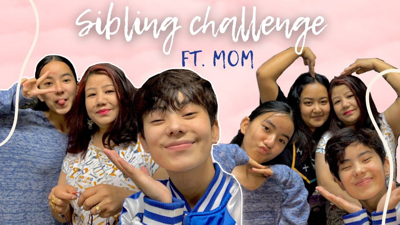 Sibling Challenge | Dunk Challenge FT Our Mom