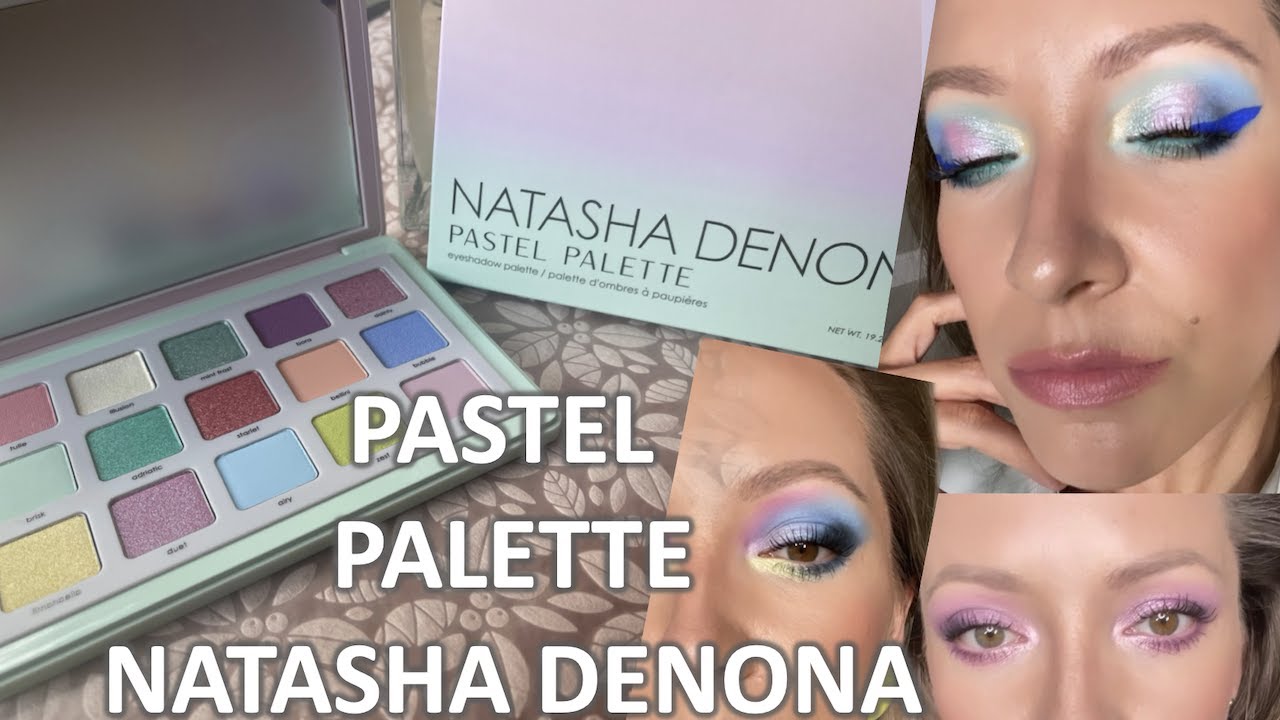PASTEL PALETTE Natasha Denona /обзор, 12 макияжей, плюсы и минусы / Marigudik