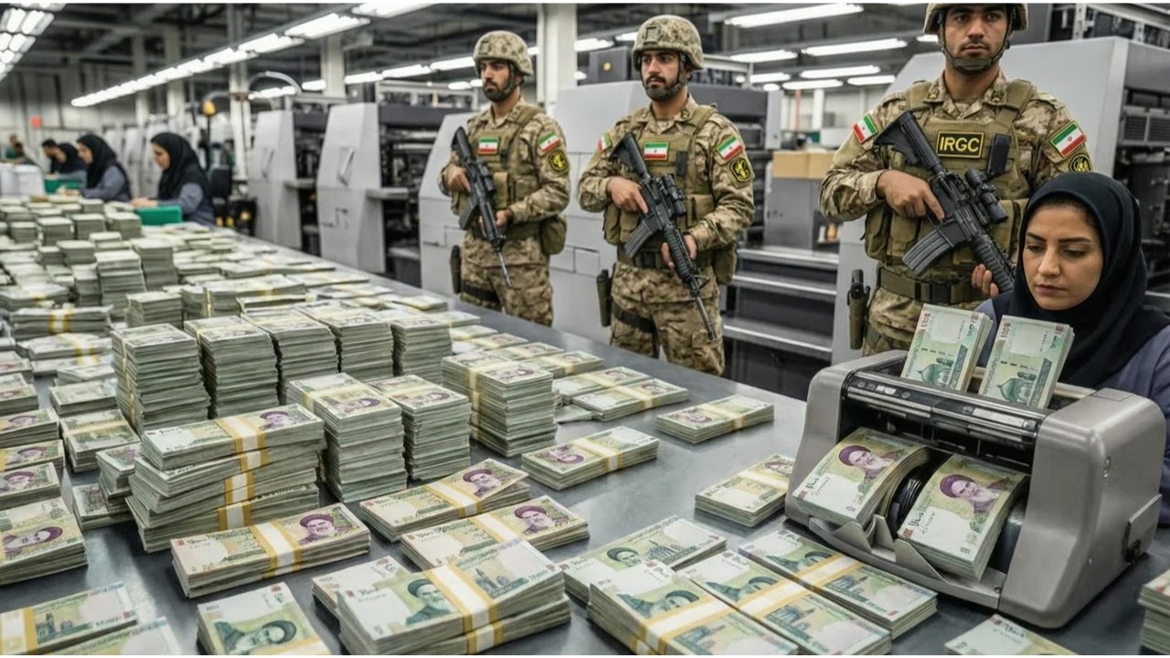 Inside Iran&rsquo;s Rial Money Factory: Printing Billions as the Currency Crumbles (Full Process)