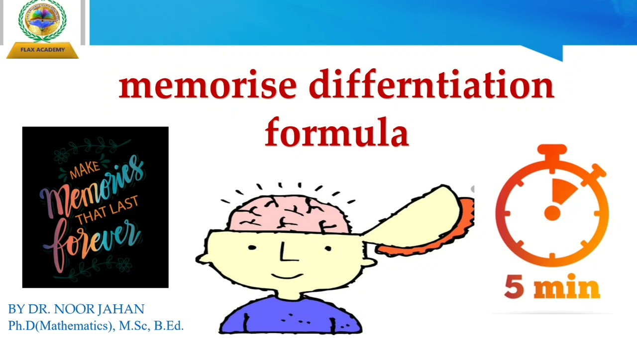 Derivatives | Formulas of Class NCERT 12th and 11th PUC MATHEMATICS | Dr Noor Jahan |