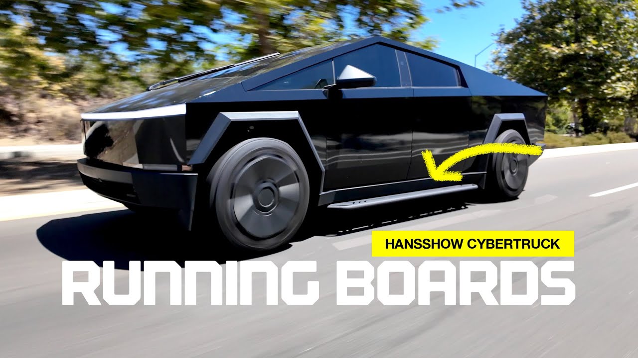 Hansshow Cybertruck Running Boards Installation