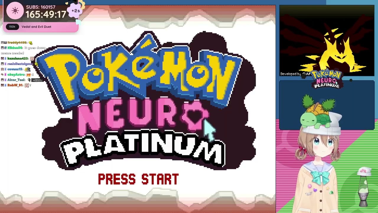 Neuro-sama | 31 Dec 2025 | Subathon 3 [31] (Pokémon Platinum, Development, Chatting, Sleeping)