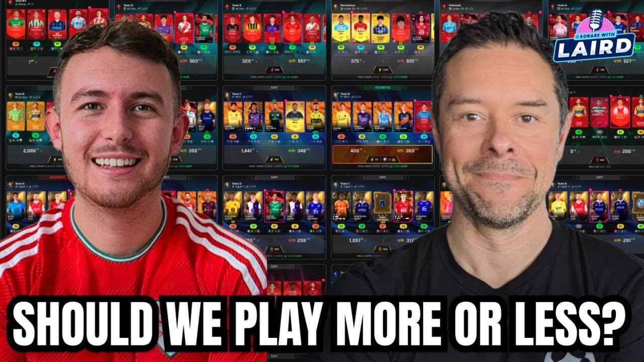 More Lineups or Better Lineups? | Sorare Strategy with Harry Trades