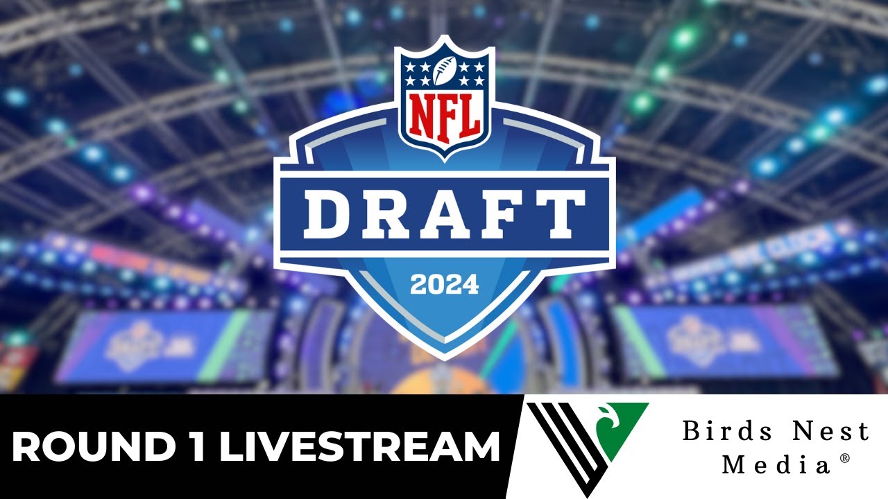 2024 NFL Draft Round 1 Livestream and Reaction