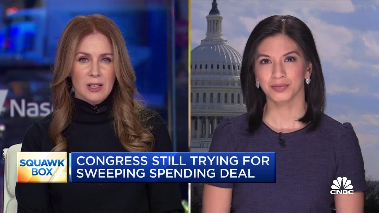 Congress still trying for a sweeping spending deal to avoid a government shutdown