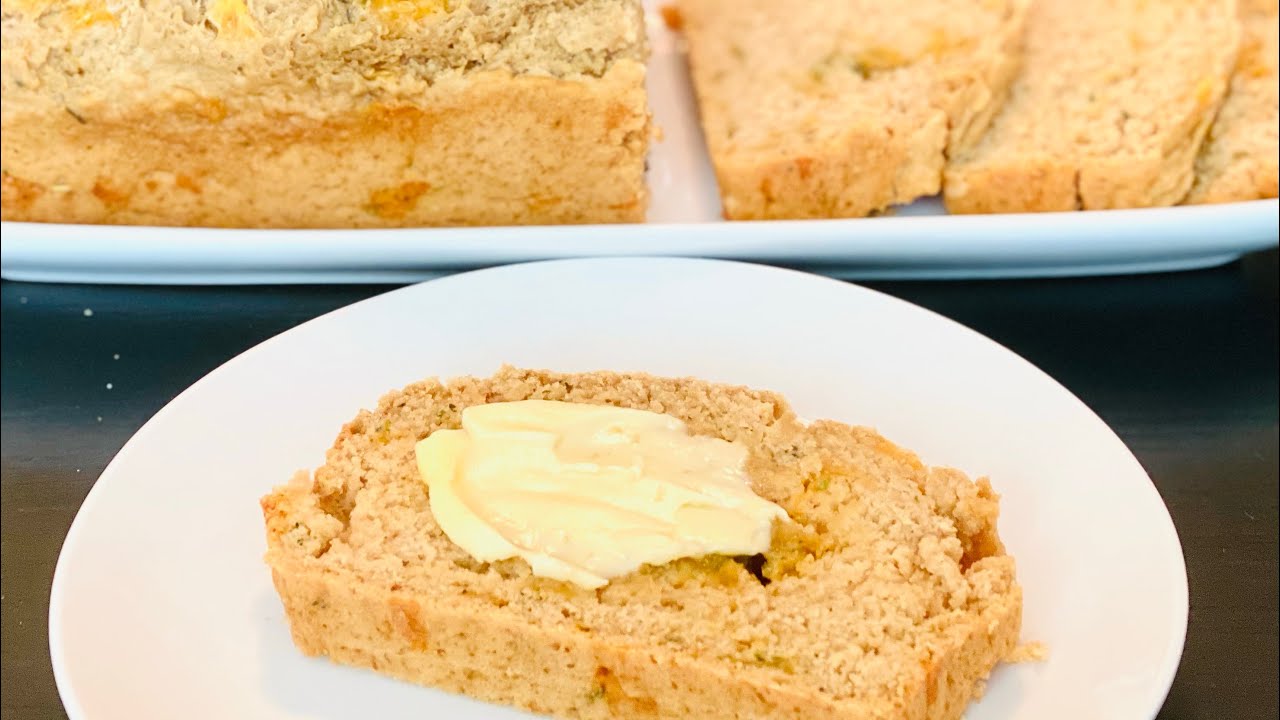 Cheddar Herb Beer Bread ~ Oktoberfest ~ Bread Baking