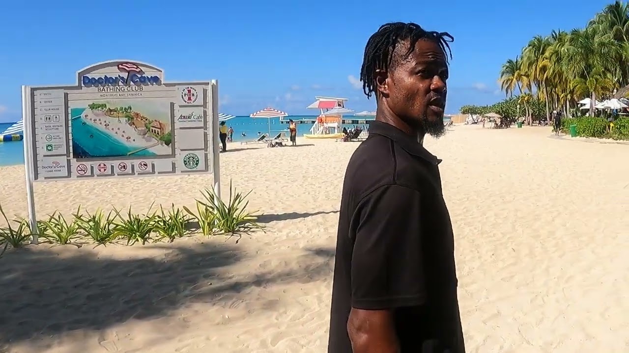 A Perfect Day at Jamaica's Doctors Cave Beach
