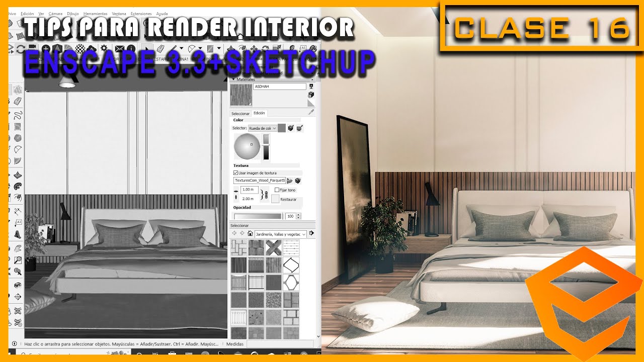 ENSCAPE 3.3 TIPS PARA RENDER INTERIOR DE CALIDAD Y POSTPRODUCCIÓN CON PHOTOSHOP