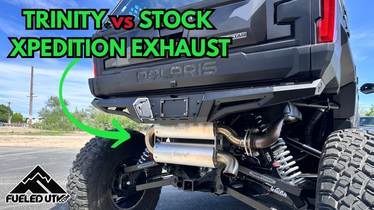 Polaris Xpedition Exhaust Install + Decibel Test: Noise Reduction with Trinity Racing