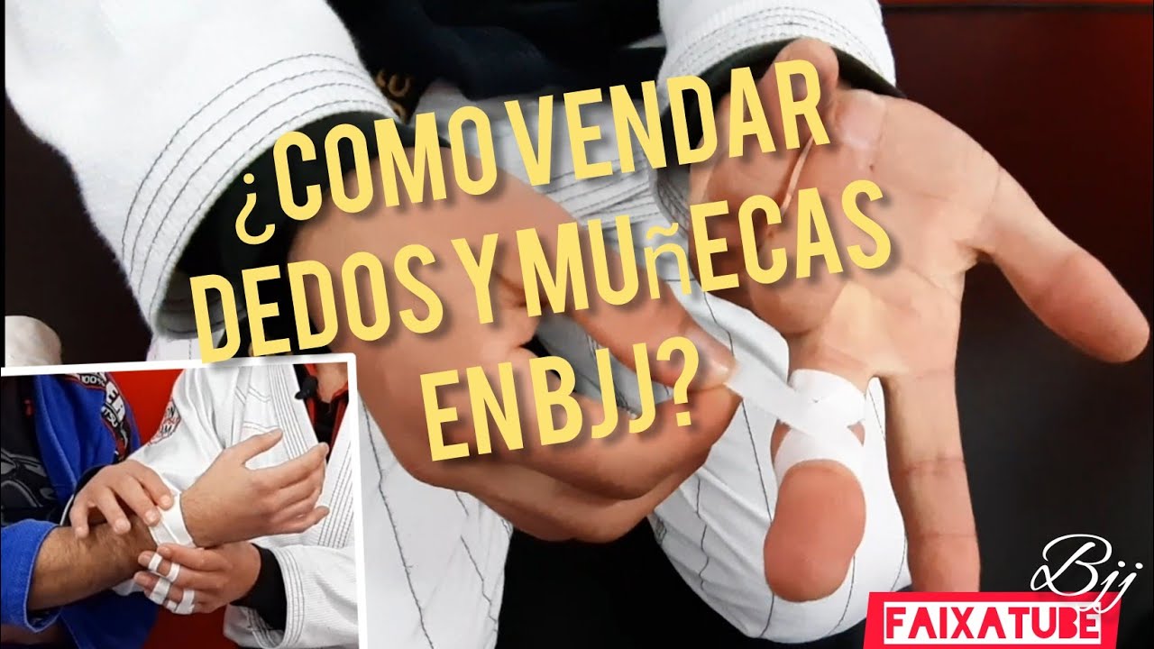 ⚠️¿ SABES COMO VENDAR DEDOS Y MUÑECAS en BJJ? Protege y Recuperate de lesiones con estos vendajes🤙
