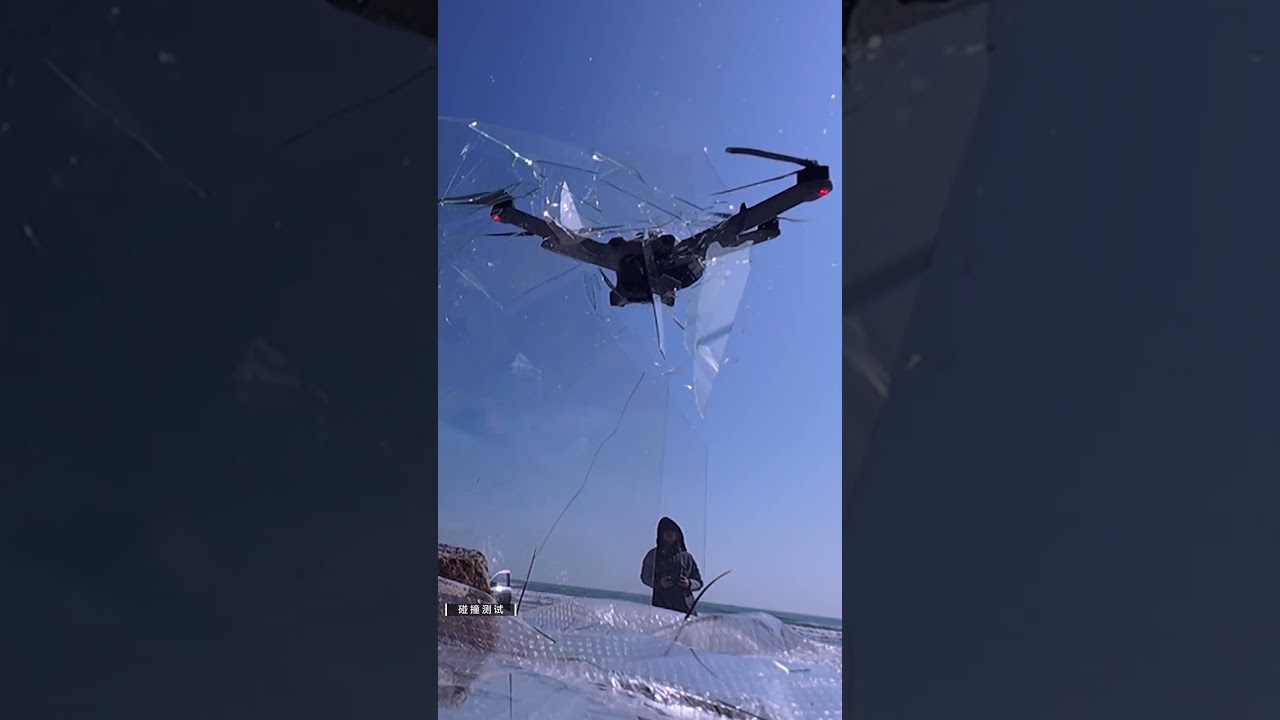 【The Enterprise Drone Crash Test】这个无人机，差点撞到我眼睛里了