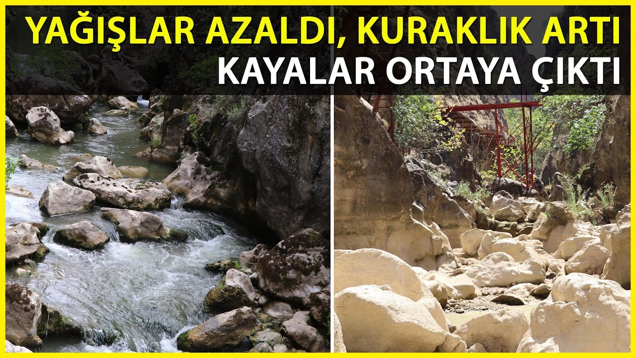 Çal Kanyonu İlk Kez Kurudu