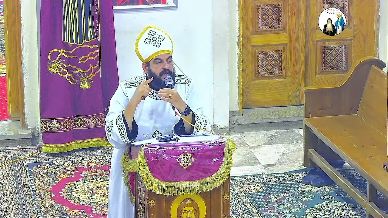 عظة يوم الجمعة 26\9 لابونا القمص أغاثون رزق