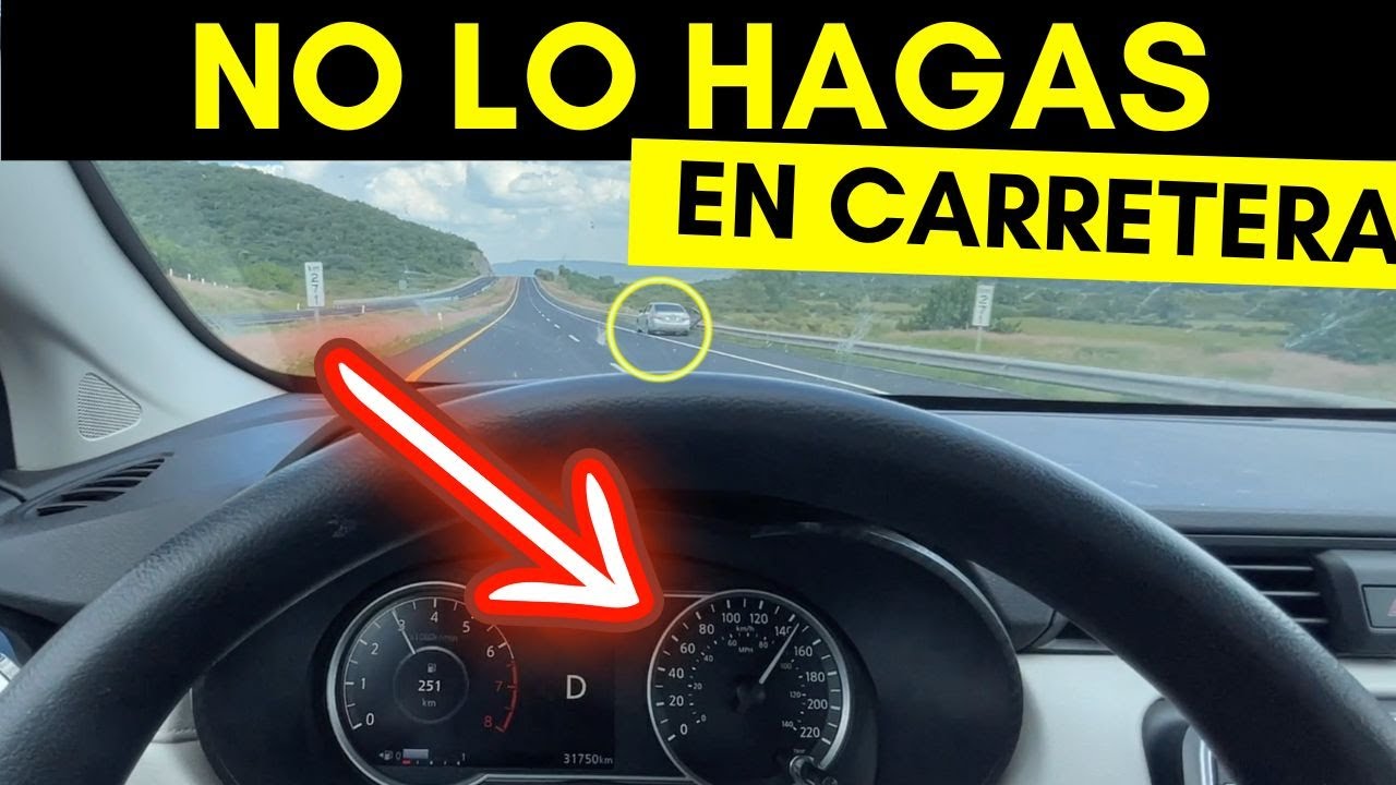 Error de novato en carretera - *El truco para no hacerlo*