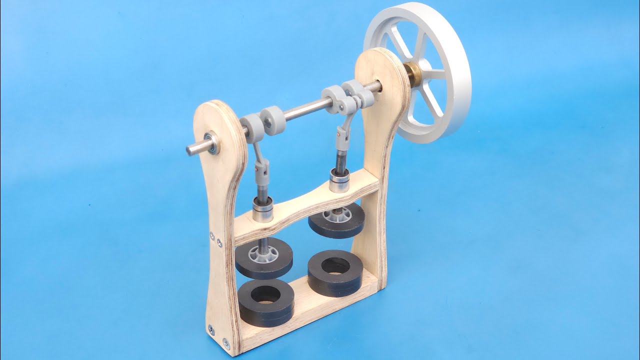 Making Flywheel Magnet Energy from Engine