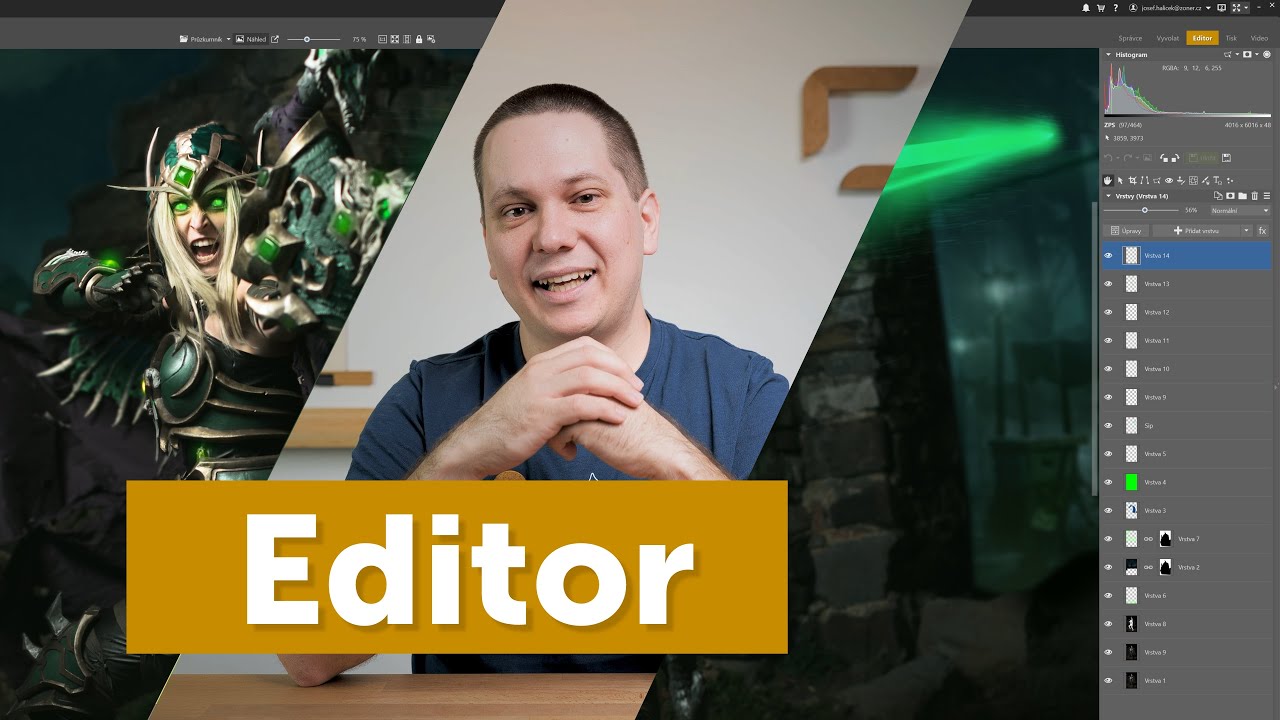Představení modulu Editor - Zoner Photo Studio X