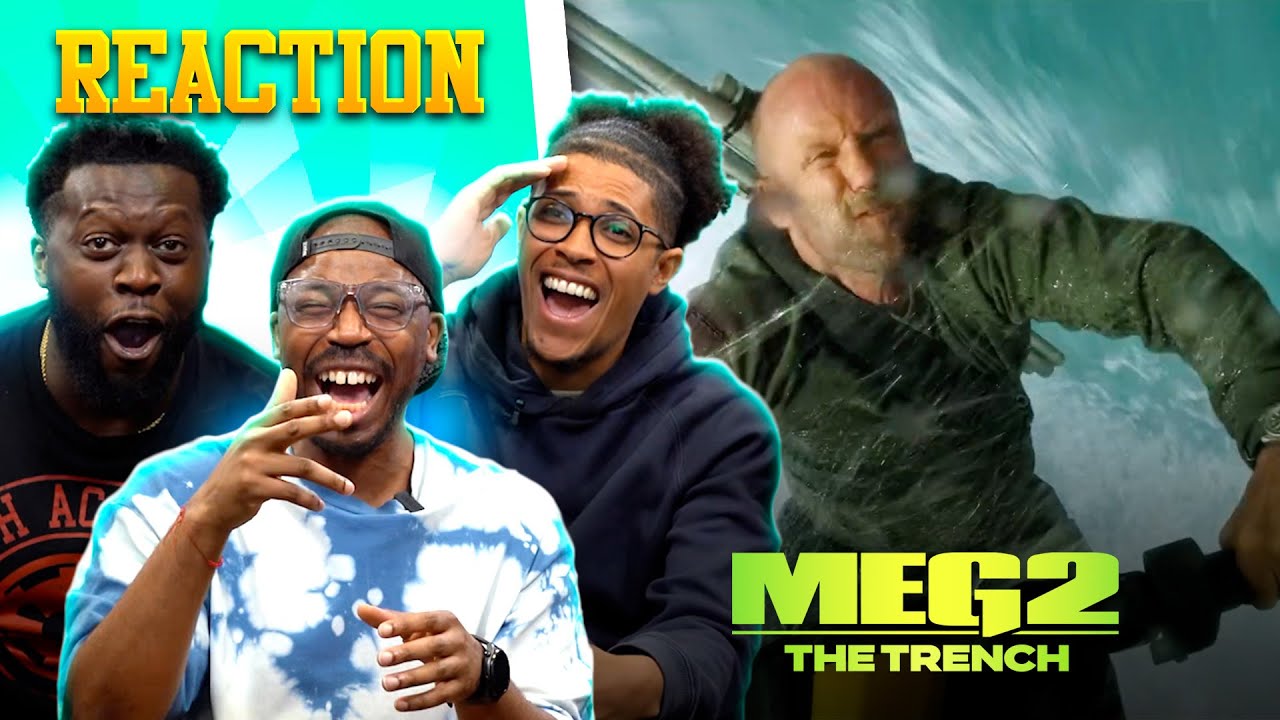 MEG 2: THE TRENCH OFFICIAL TRAILER Reaction