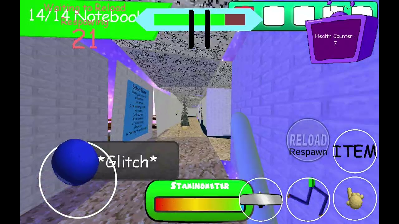 Baldi loves Lapping Lappul Mode gameplay (ready desc)