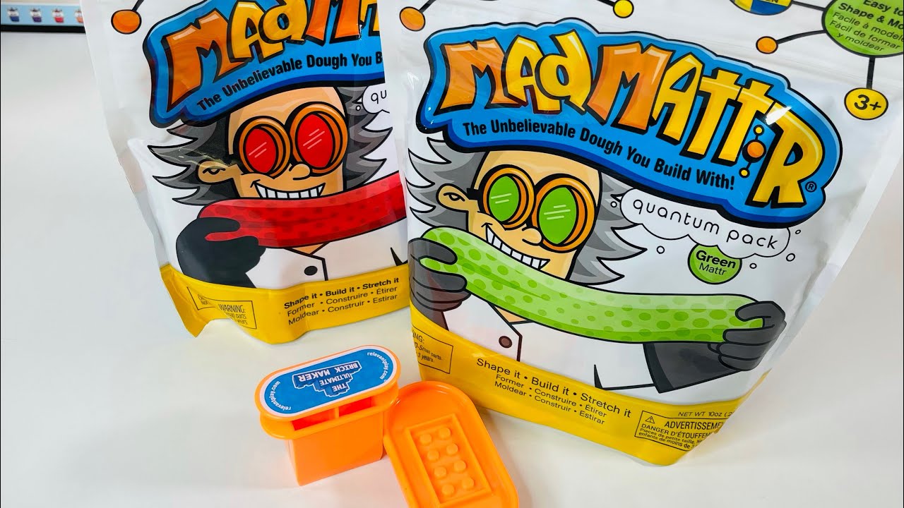 Mad Mattr Bricks! #madmattr #sensory #sand #shorts