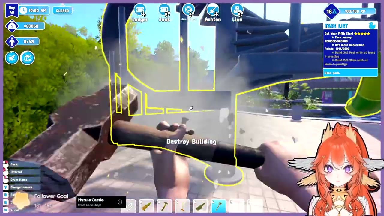 short stream, get in here now!! | Waterpark Simulator (VOD 9/29/25)