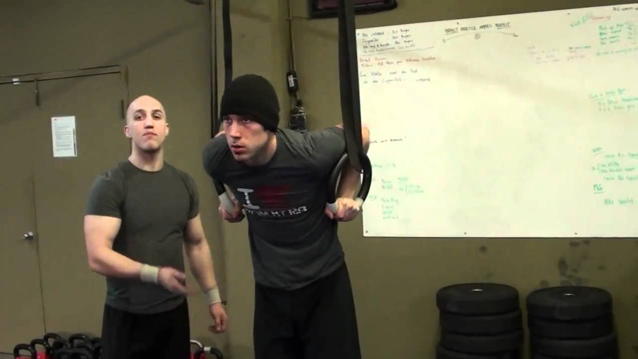 Forward Roll on Rings