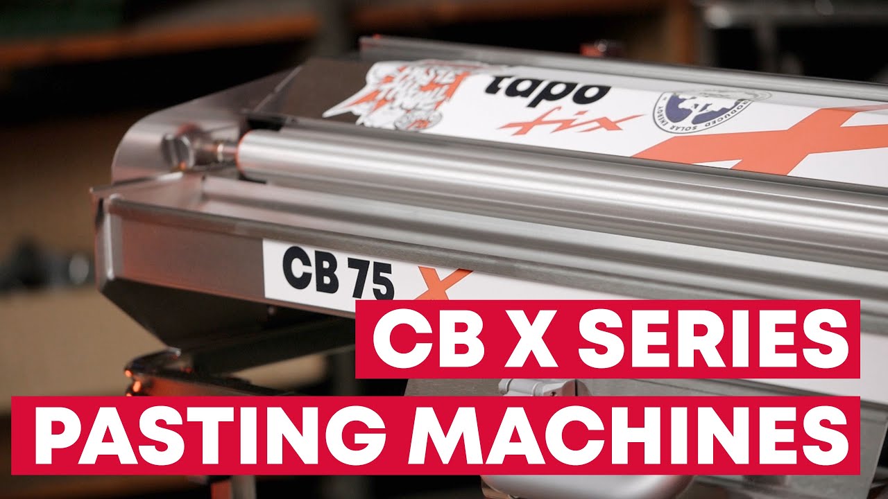 tapo-fix CB X series Pasting Machines: Full video