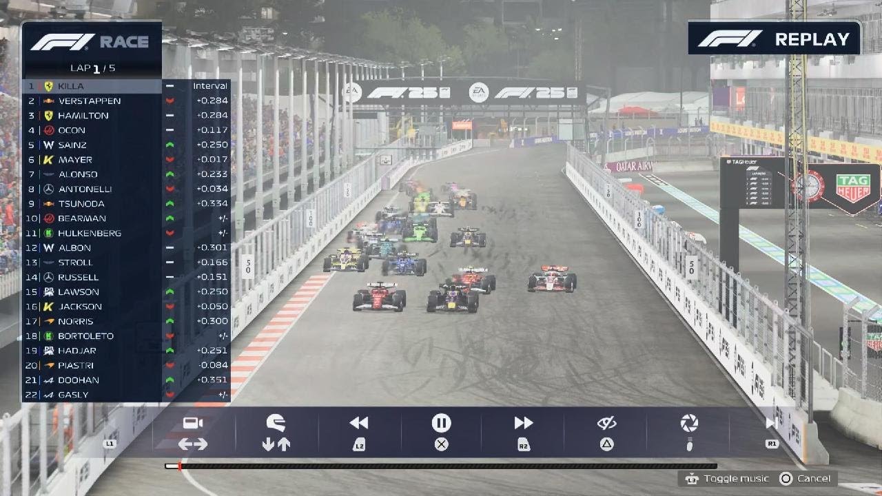 F1 25_LAS VEGAS #THRUSTMASTER #T598 #PS5