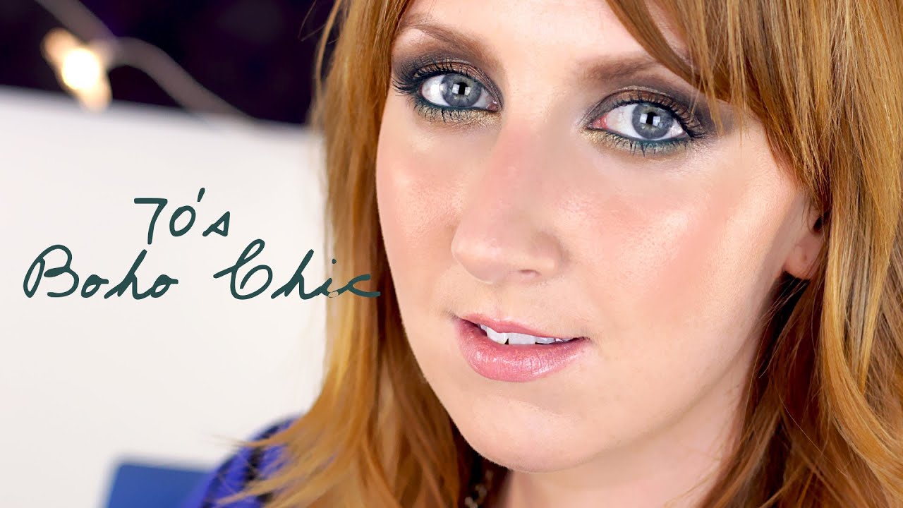 Sexy 70's Boho Makeup Look