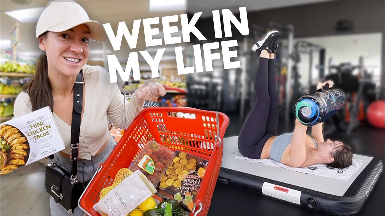 Week In My Life: Workouts, Trader Joes Groceries, + PR Photoshoots!!
