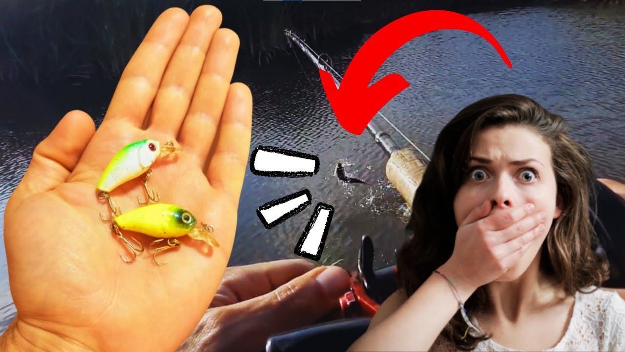 A MAIS FAMOSA ISCA ULTRALIGHT!!! MINI CRANK!!! NA PESCA ELA DA UM SHOW!
