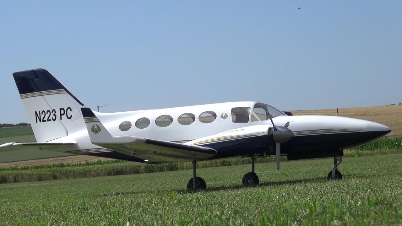 Cessna 421 twin Gas Engine RC model Airplane