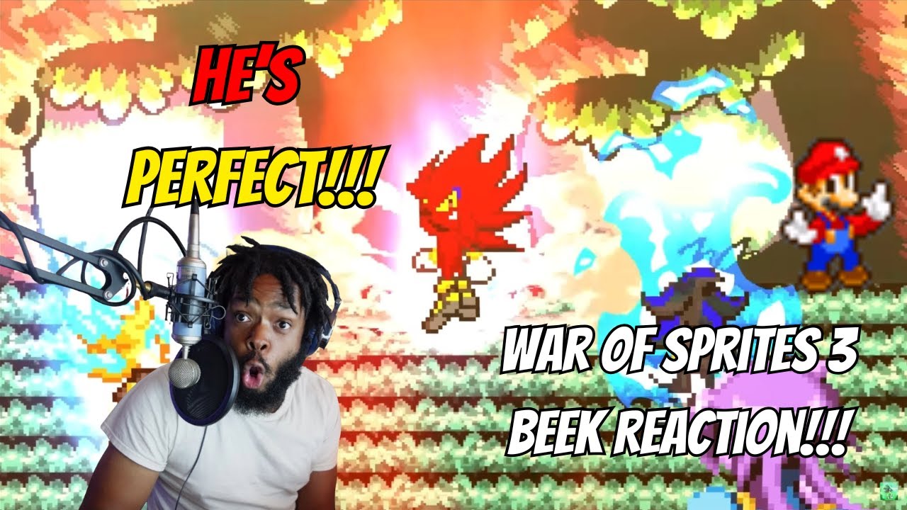 This Guy is PERFECT!!! | The War of Sprites 3 by @beekanims Comic's Corner Reaction
