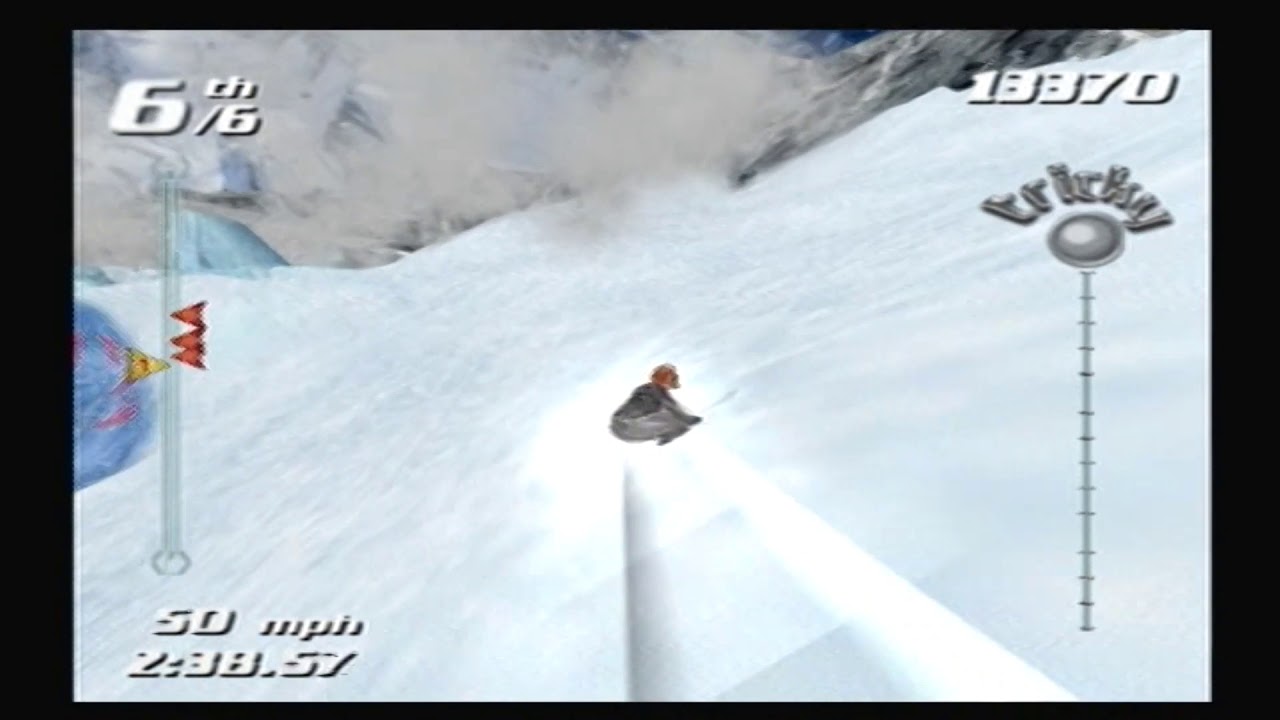 SSX Tricky - Zoe World Circuit - Alaska Race