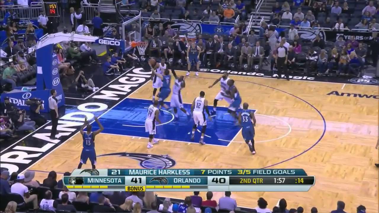 Extended Timberwolves Highlights - Wolves vs Magic 4-5-14