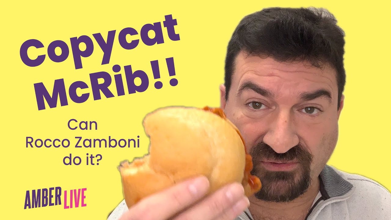 A copycat McDonald's McRib Recipe by Rocco Zamboni? Meet the On-Core McRib!